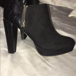 H&M High Black Booties